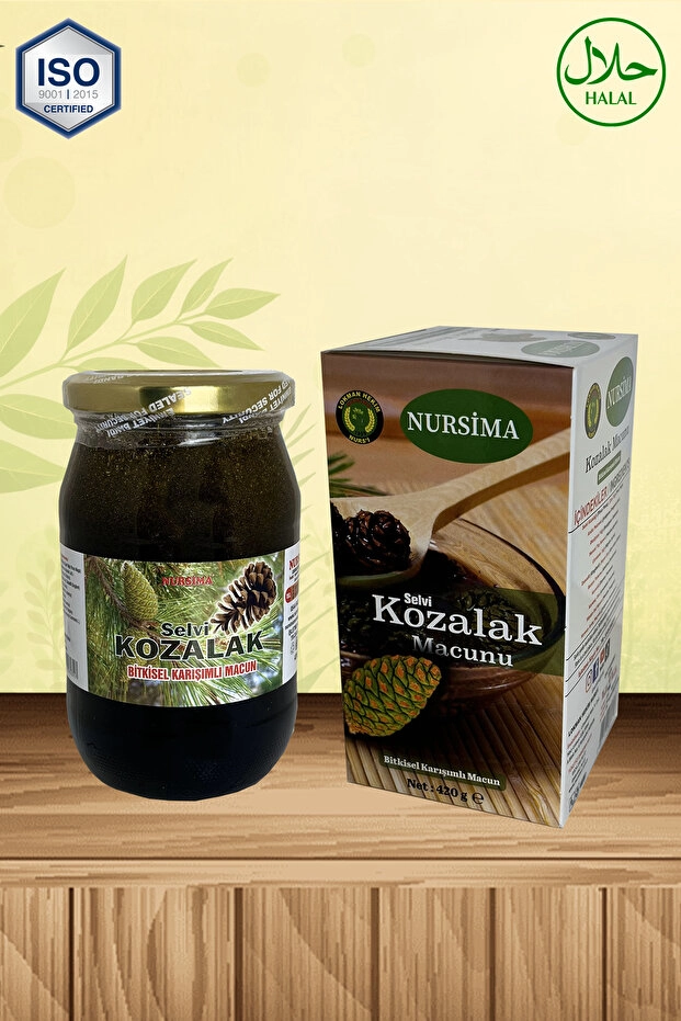Nursima Selvi Kozalak Macunu Bitkisel Karışımlı Macun 420 Gr