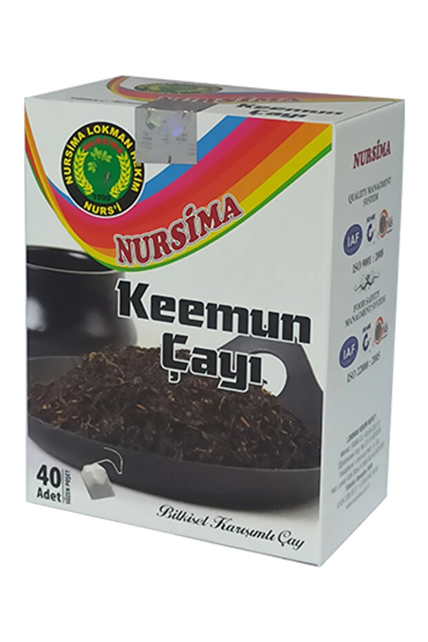 Nursima Keemun Çayı 40 Süzen Poşet