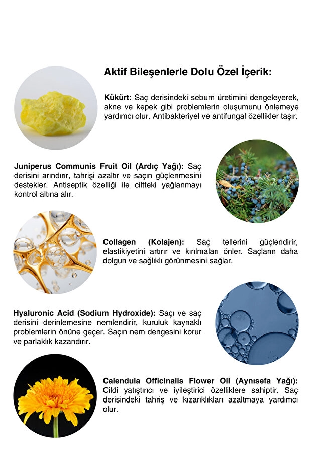 Naturaline Sülfax Kükürt Şampuanı – Saç Dökülmesi ve Kepeğe Karşı Etkili Bakım 200 Ml