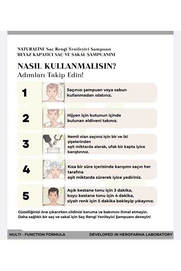 Naturaline Siyah Şampuan 200 Ml + 200 Ml
