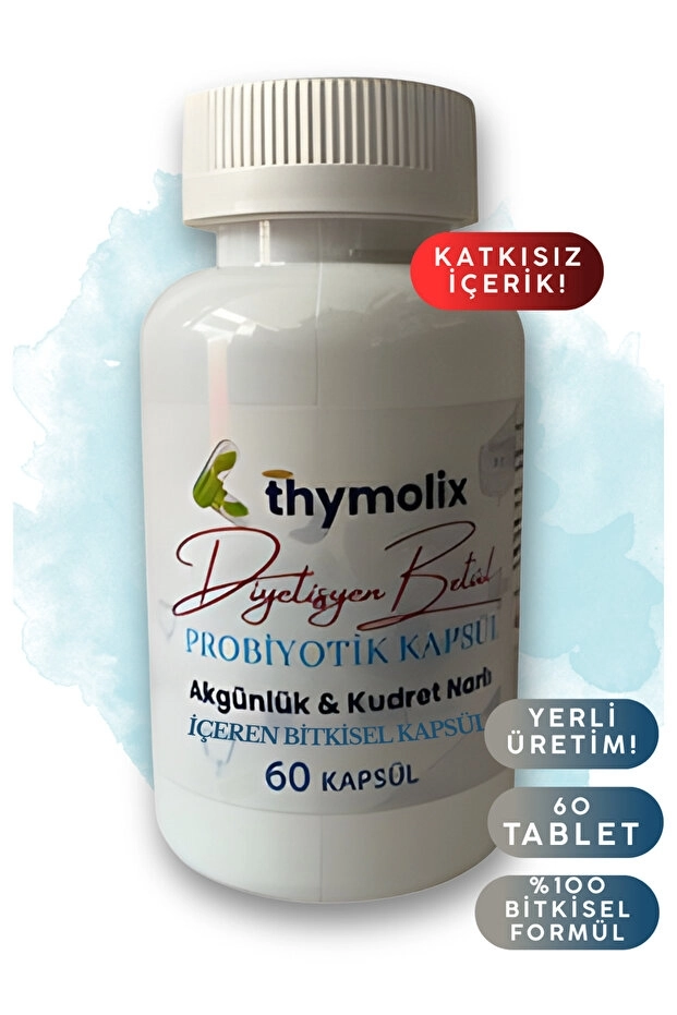 Thymolix Probiyotik Kapsül Akgünlük-Kudretnarlı 60 Adet Koli 12 Adet