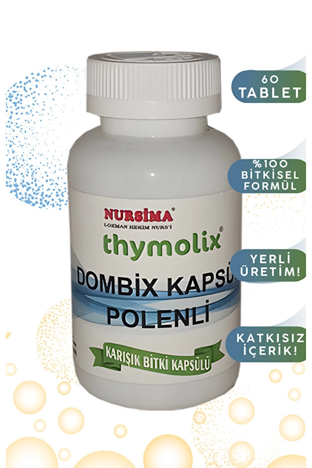 Nursima Dombix Polenli Kapsül 60 Adet