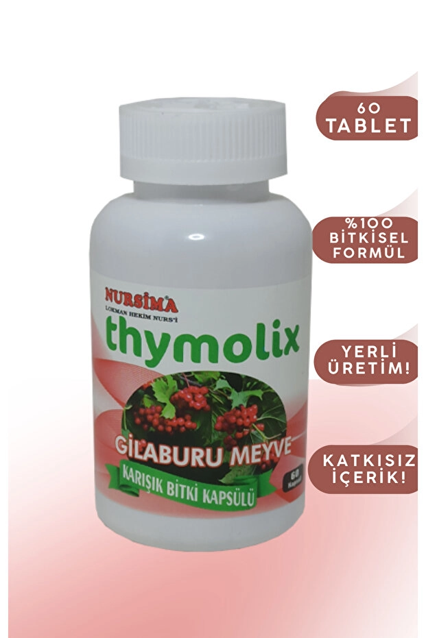 Nursima Gilaburu Karışık Bitki Kapsül 60 Adet