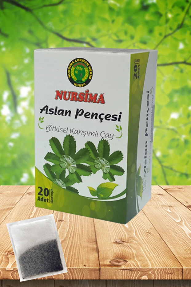 Nursima Aslan Pençesi Bitkisel Karışımlı Çay 20 Süzen Poşet