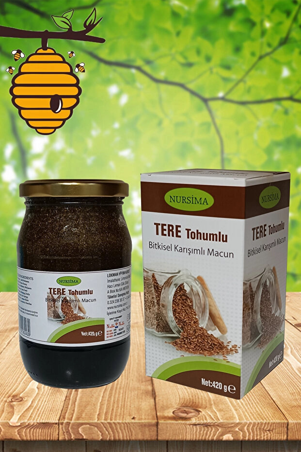Nursima Tere Tohumlu Bitkisel Karışımlı Macun 420 Gr