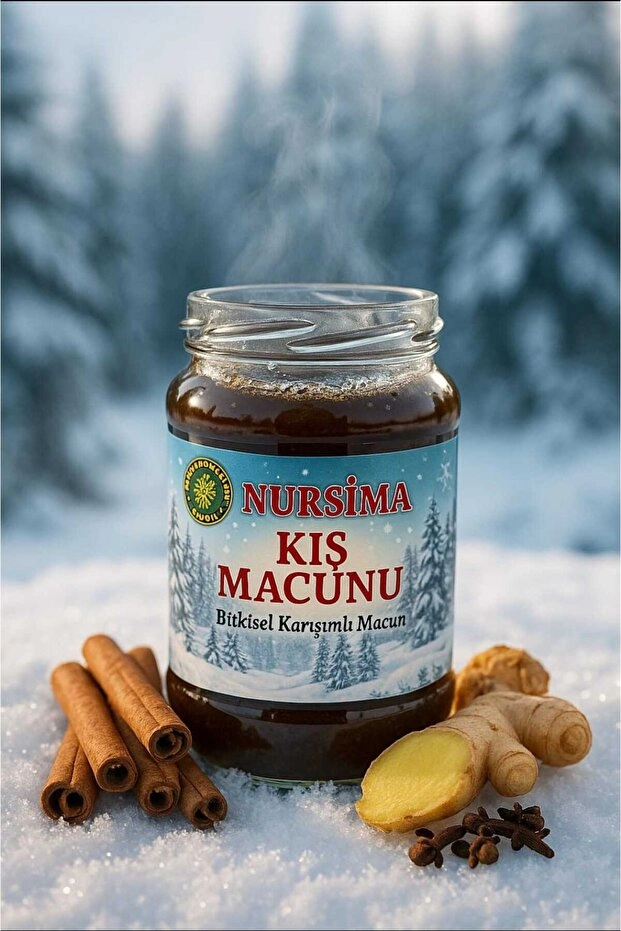 Nursima Kış Macunu Bitksel Karışımlı Macun 420 Gr Koli 15 Adet