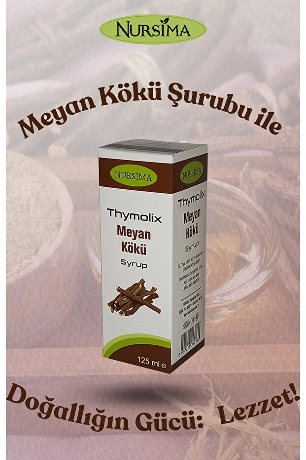 Nursima Meyan Kökü Şurubu 125 Ml