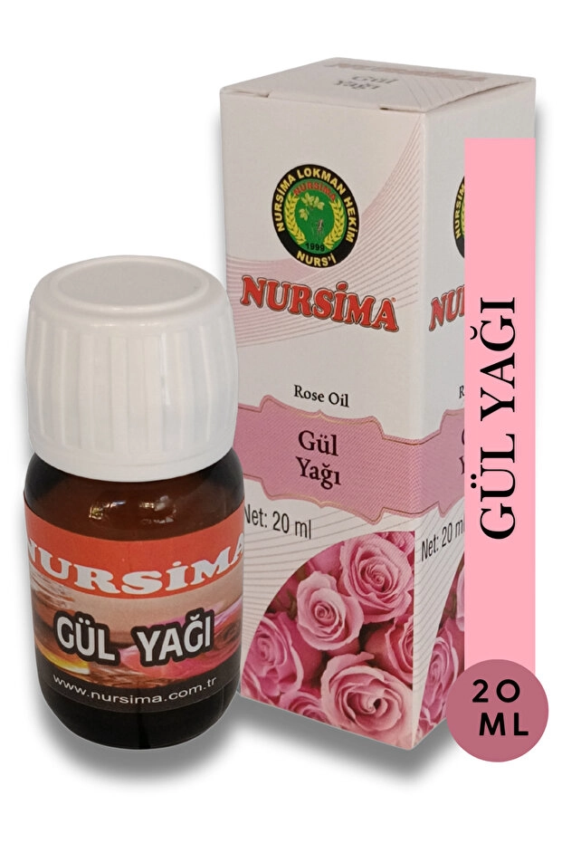 Nursima Gül Yağı 20 Ml