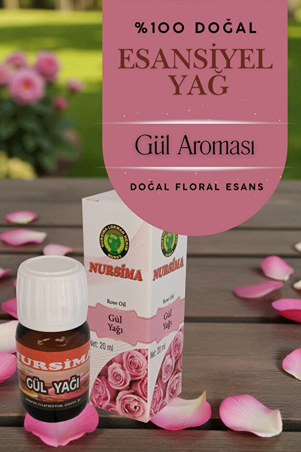 Nursima Gül Yağı 20 Ml