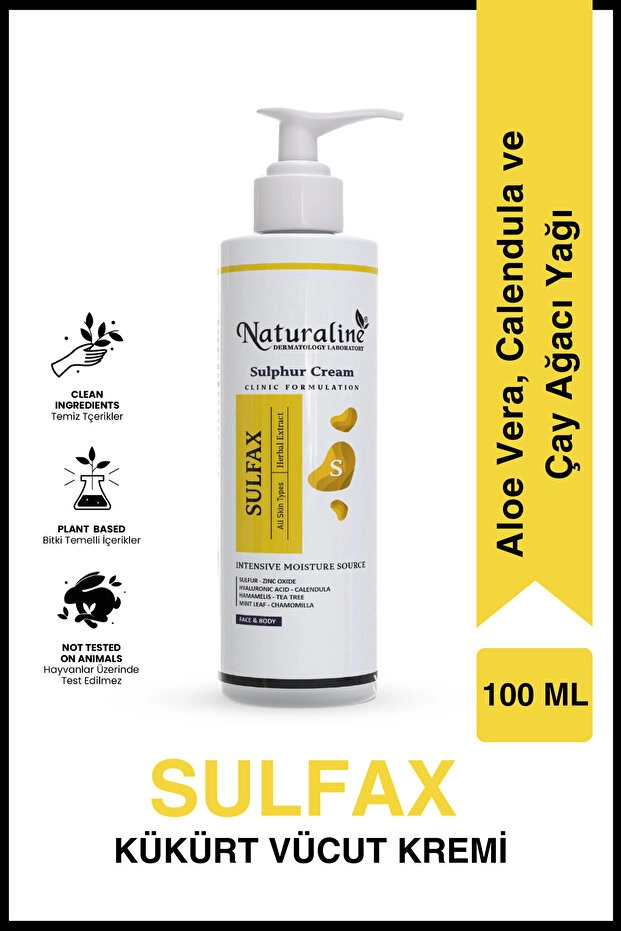 Naturaline Sülfax Kükürt Krem 100 Ml