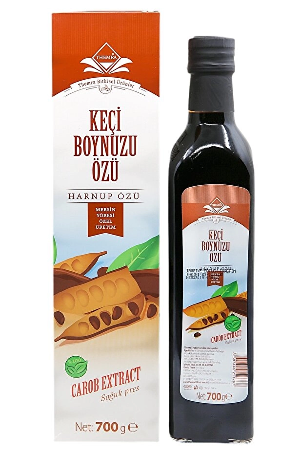 Themra Keçiboynuzu Özü Pekmezi 700 g Koli 15 Adet
