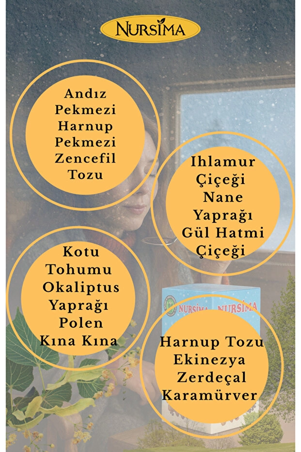 Nursima Kış Macunu Bitksel Karışımlı Macun 420 Gr Koli 15 Adet