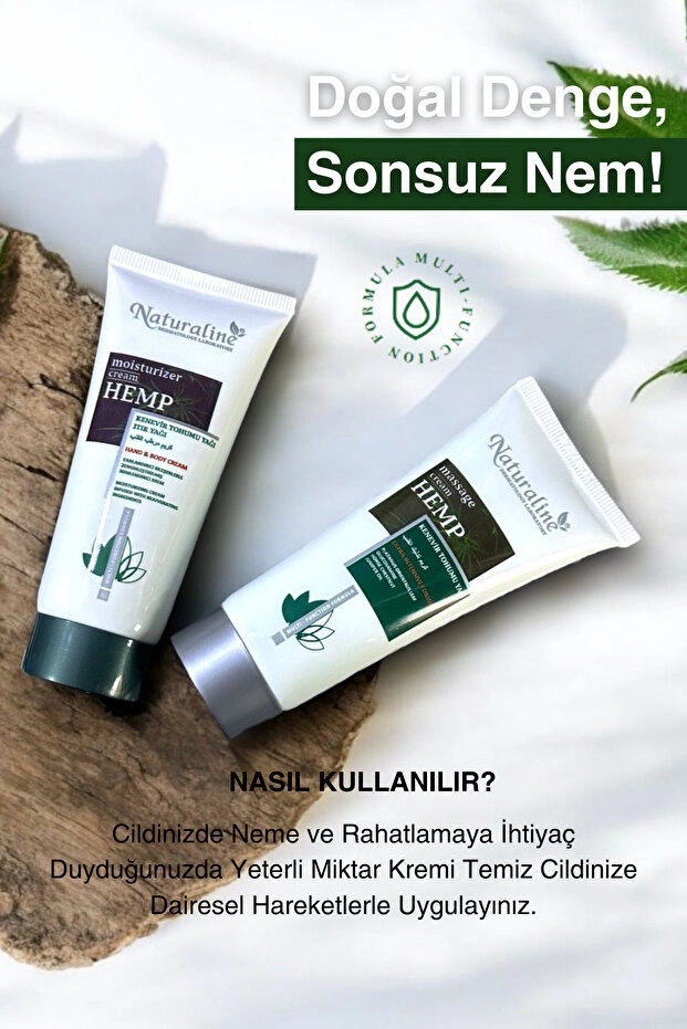 Naturaline Kenevir Nemlendirici Krem 100 Ml