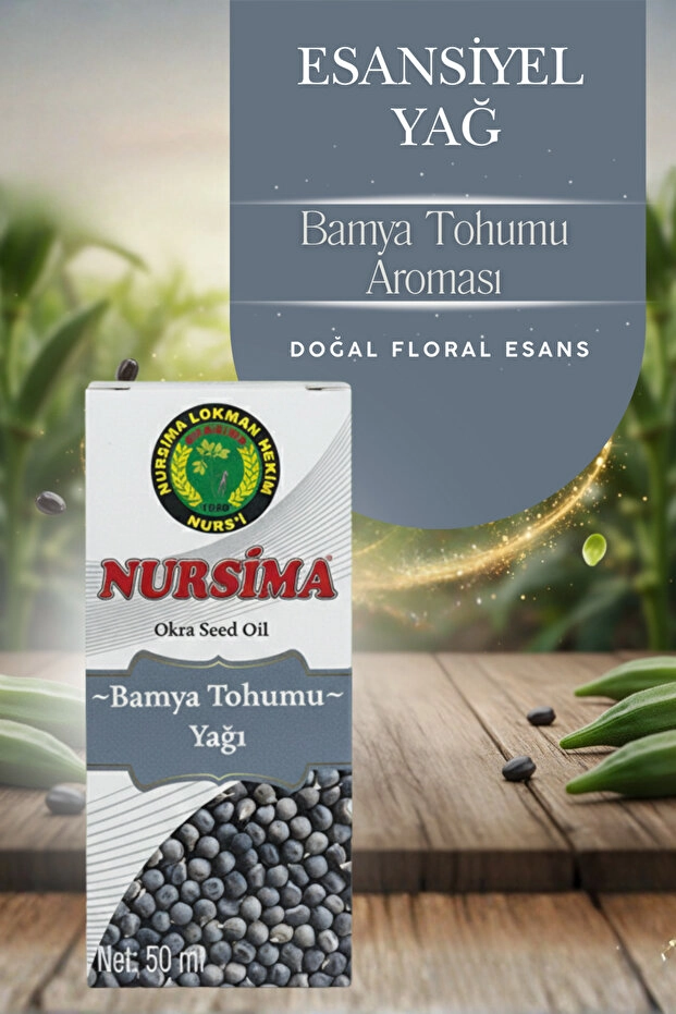 Nursima Bamya Tohumu Yağı 50 Ml