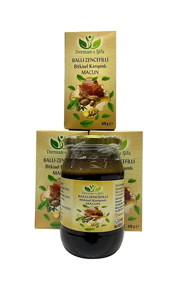 Derman-I Şifa Ballı Zencefilli Macun 420 Gr