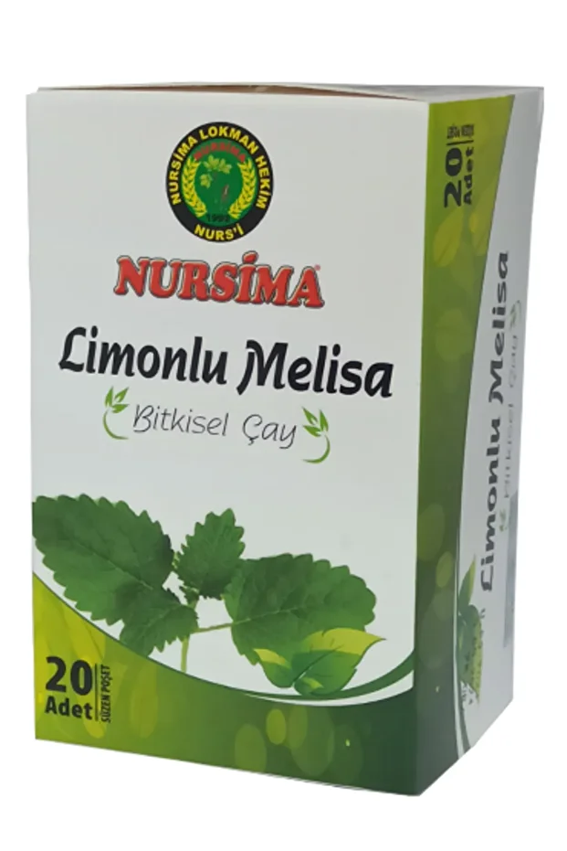 Nursima Limonlu Melisa Bitkisel Çay 20 Süzen Poşet