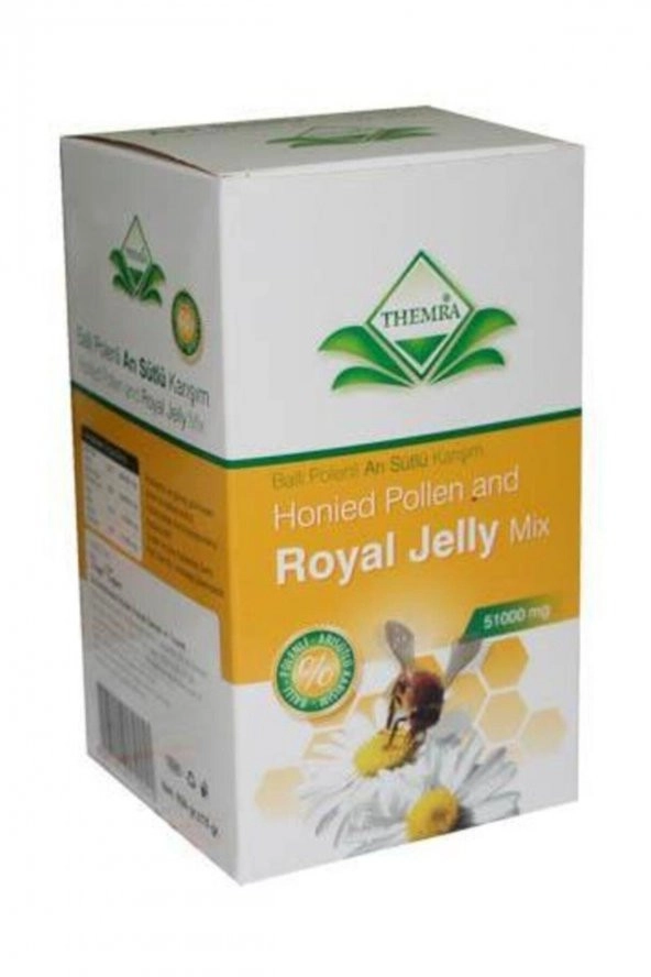 Themra Ballı Polenli Arı Sütlü Karışım 51.000 Mg  Vital Macun 850 Gr Koli 12 Adet
