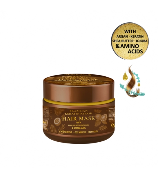 Naturaline Brazilian Keratin Onarıcı Saç Maskesi 250 Ml