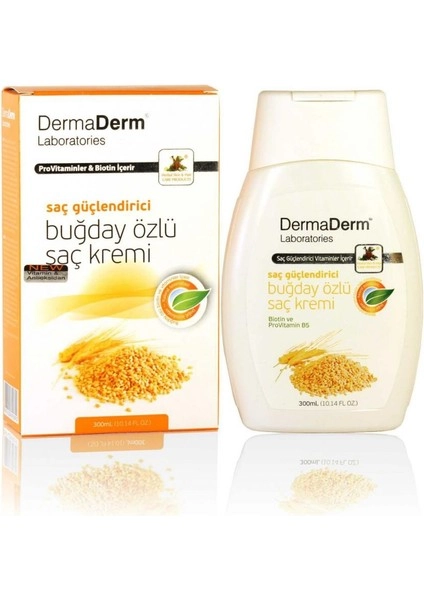 Dermaderm Buğday Özlü Saç Kremi 300 ml