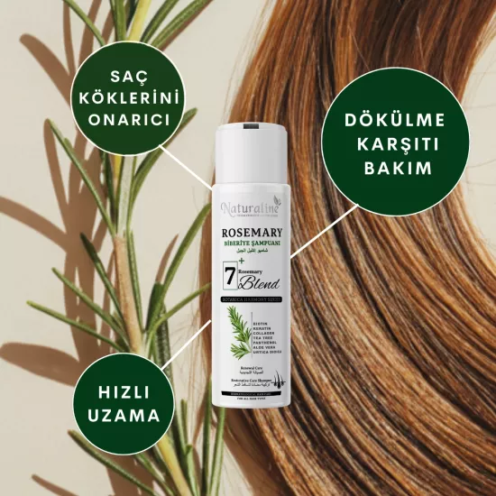 Naturaline Biberiye Şampuanı 400 Ml