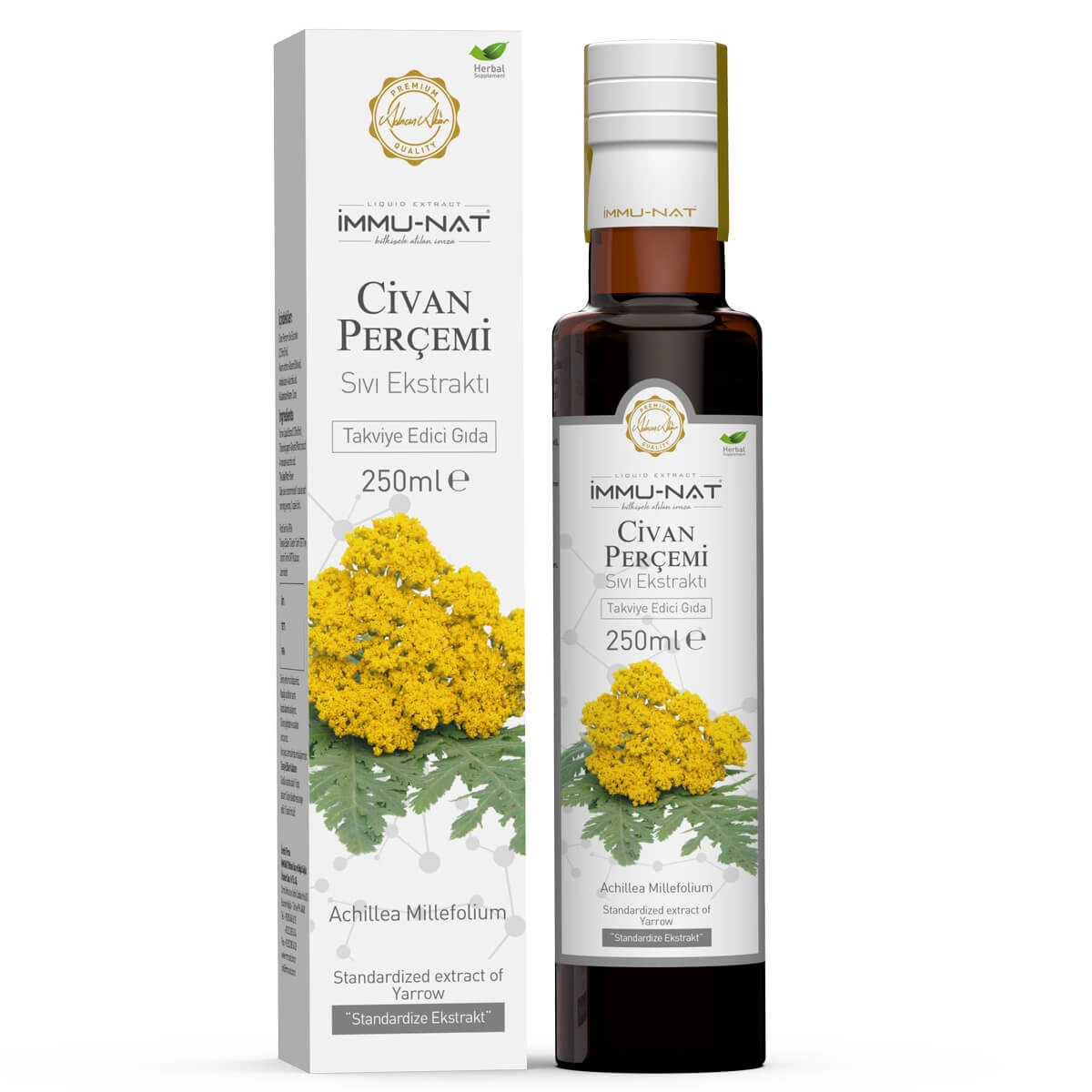 Immu-Nat Civan Perçemi Sıvı Ekstraktı 250 ML