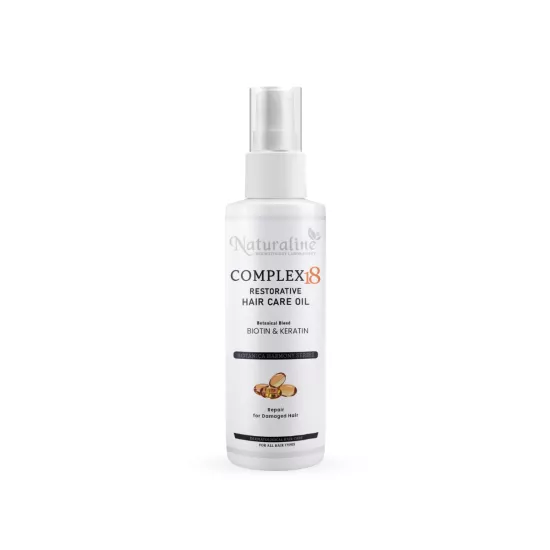 Naturaline Complex 18 Onarıcı Şaç Bakım Yağı Biotin Keratin 100 Ml