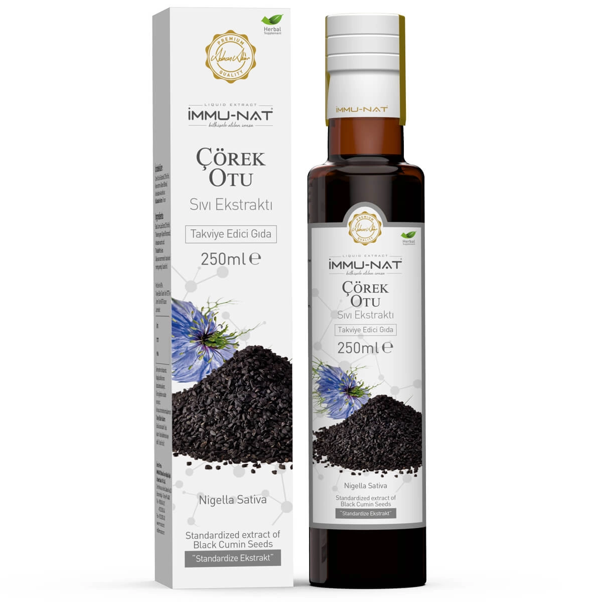 Immu-Nat Çörek Otu Ekstraktı 250 ML