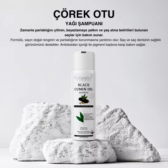 Naturaline Çörek Otu Yağı Şampuanı 400 Ml