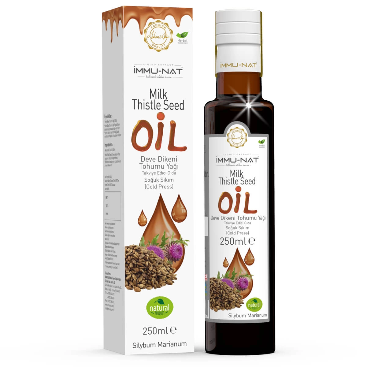Immu-Nat Deve Dikeni Yağı 250Ml