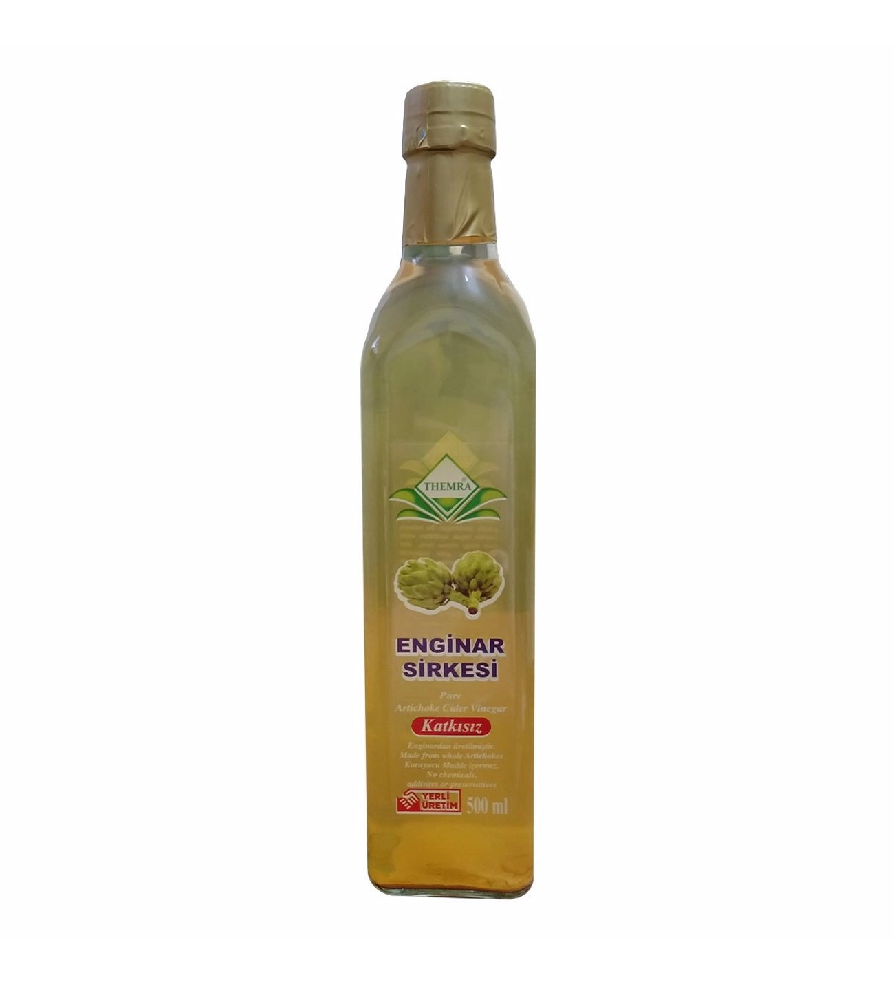 Themra Enginar Sirkesi 500 Ml Koli 12 Adet