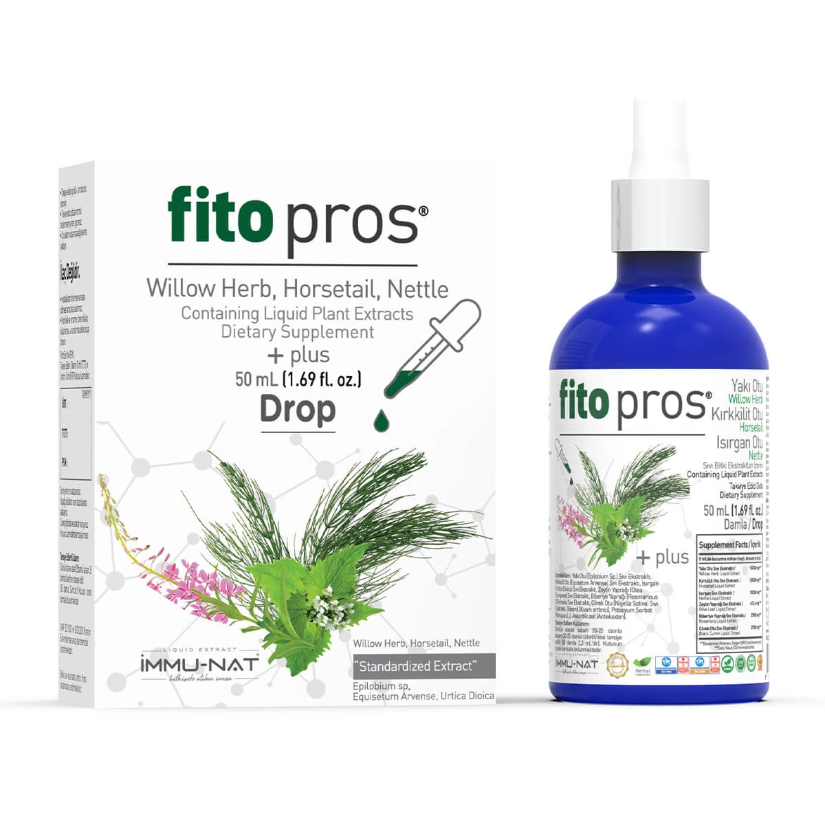 İmmu-Nat Fito Pros 50 ML Drop Damla Sıvı Ekstraktı