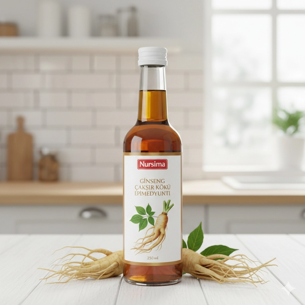 Nursima Ginseng Çakşır Kökü Epimedyum Ekstraktı 250 Ml Koli 12 Adet
