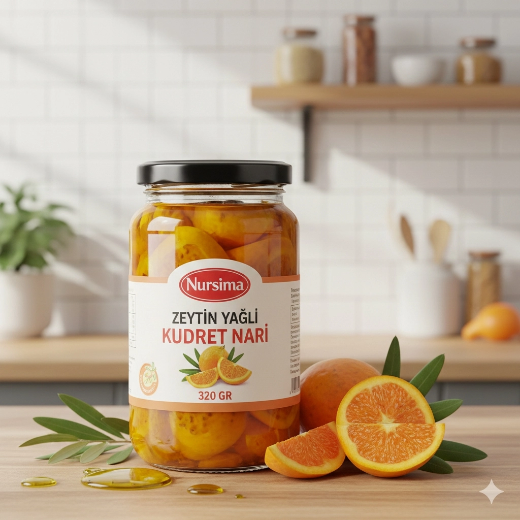 Nursima Zeytin Yağlı Kudret Narı 320 Gr Koli 15 Adet
