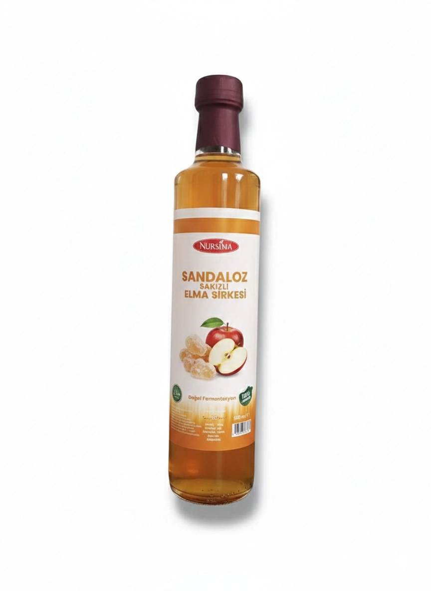 Nursima Sandaloz Sakızlı Elma Sirkesi 500 Ml