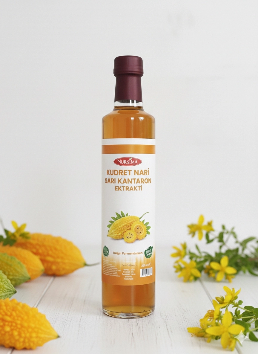 Nursima Kudret Narı Sarı Kantaron Ekstraktı 250 Ml Koli 12 Adet