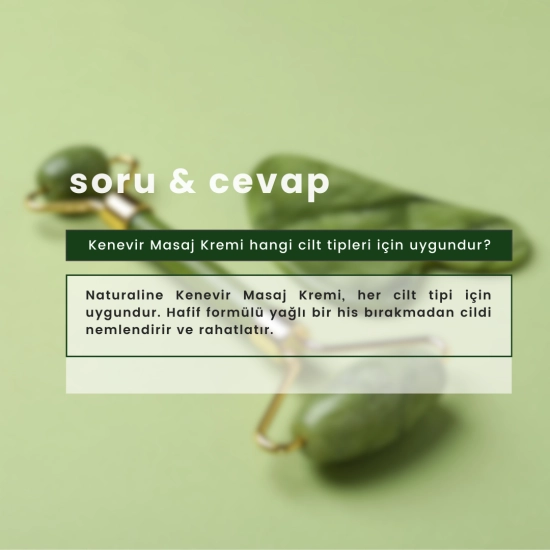 Naturaline Kenevir Ağrı Masaj Krem 100 Ml