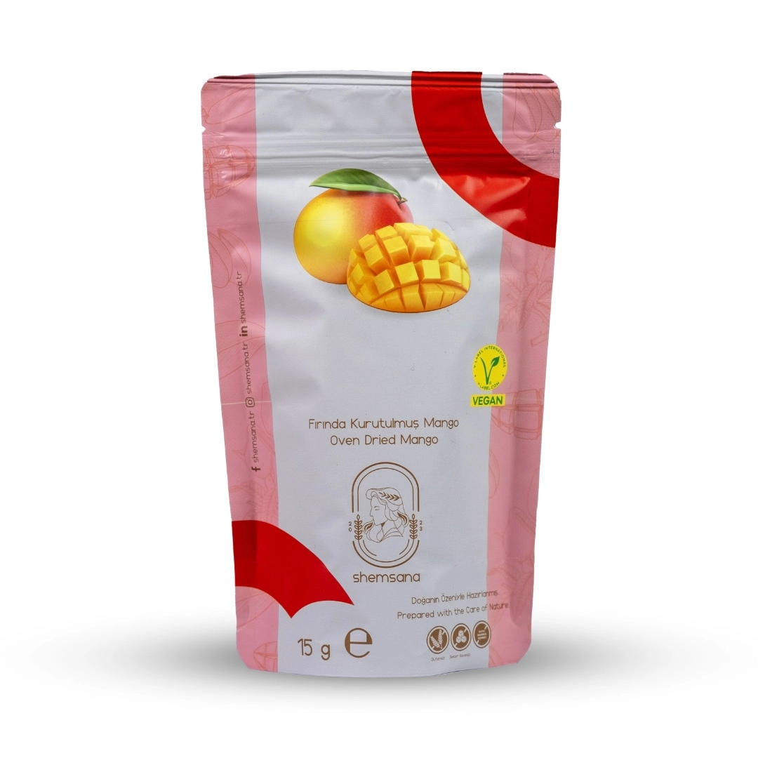 Shemsana Kurutulmuş Mango 15 Gram Koli 24 Adet