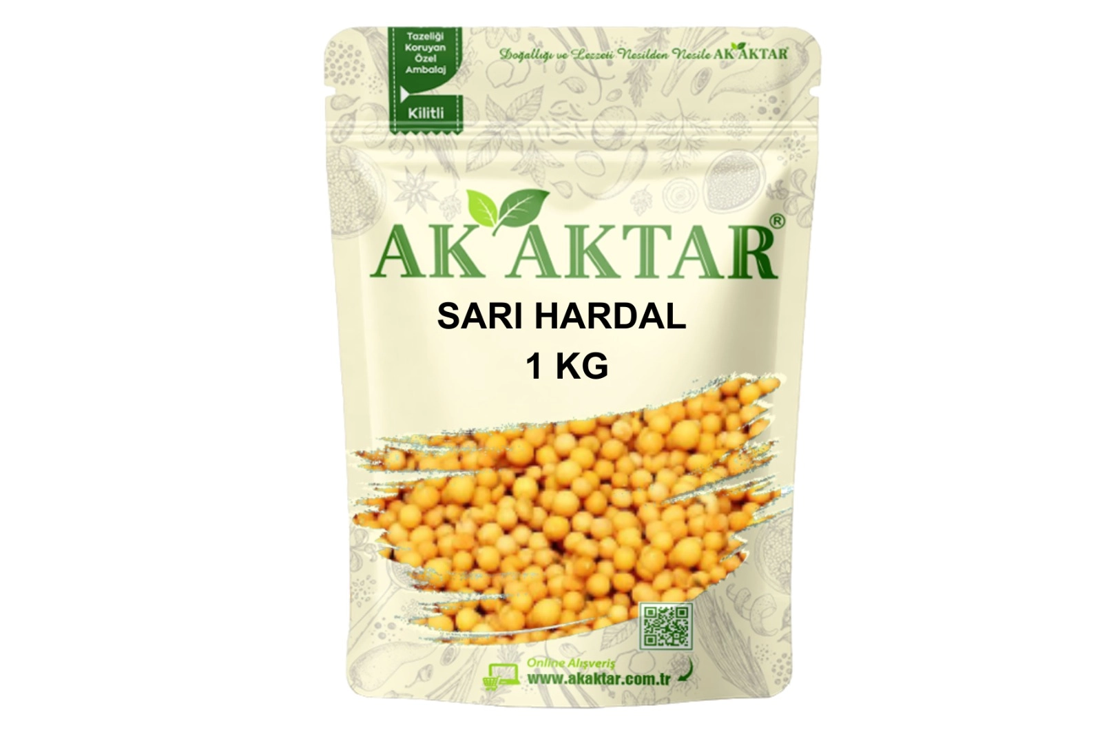 Sarı Hardal 1 Kg