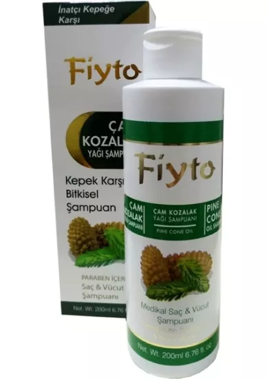 Fiyto Çam Kozalak Yağı Şampuanı 200 Ml Koli 12 Adet