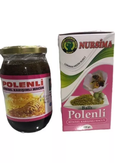 Nursima Dombix Polenli  Bitkisel Karışımlı Macun 420 Gr