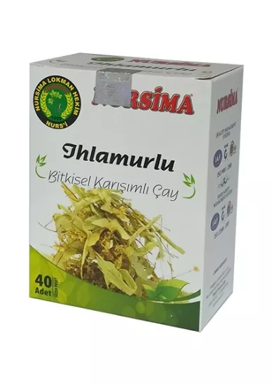 Nursima Ihlamurlu Karışık Bitki Çayı 40 Süzen Poşet