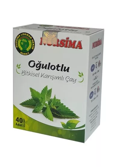 Nursima Oğulotlu Bitkisel Karışımlı Çay 40 Süzen Poşet