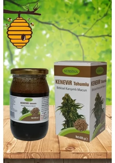 Nursima Kenevir Tohumlu Bitkisel Karışımlı Macun 420 Gr