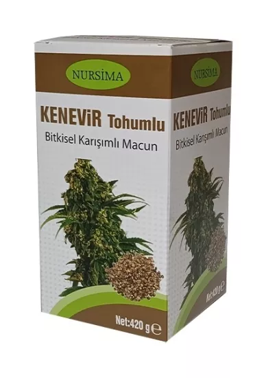 Nursima Kenevir Tohumlu Bitkisel Karışımlı Macun 420 Gr