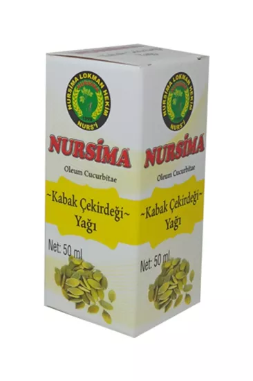 Nursima Kabak Çekirdeği Yağı 50 Ml