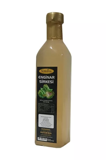 Nursima Enginar Sirkesi Cam Şişe 500 Ml