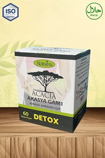 Nursima Acacia Akasya Gamı Çayı 60 Süzen Poşet Koli 18 Adet