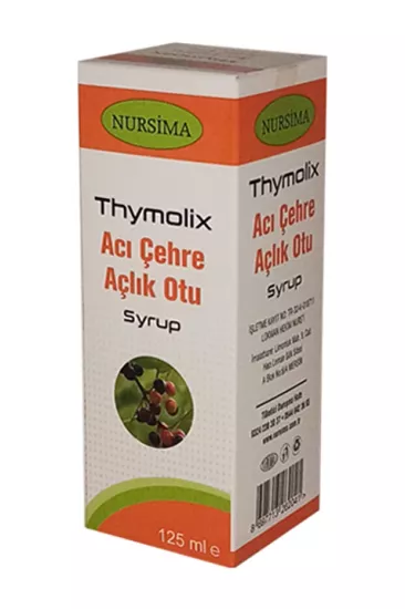 Nursima Acı Çehre Açlık Otu Şurubu 125 Ml