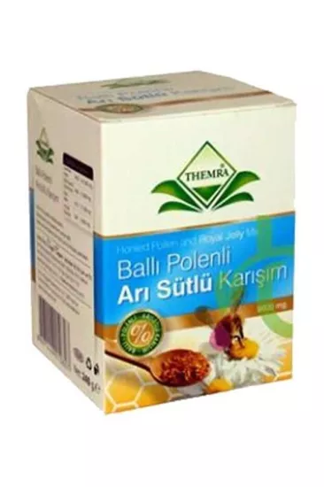 ThemraBallı Polenli Arı Sütlü Karışım 9.600 Mg Vital Macun 240 Gr