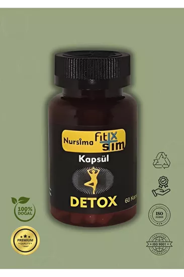 Nursima Fit X Slim Detox Kapsül 60 Adet Koli 12 Adet